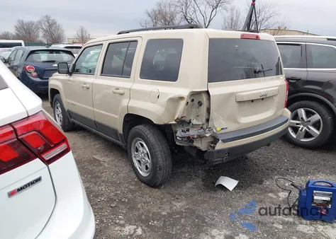 2017 Jeep Patriot Sport Fwd from USA, damaged, VIN 1C4NJPBB4HD103646